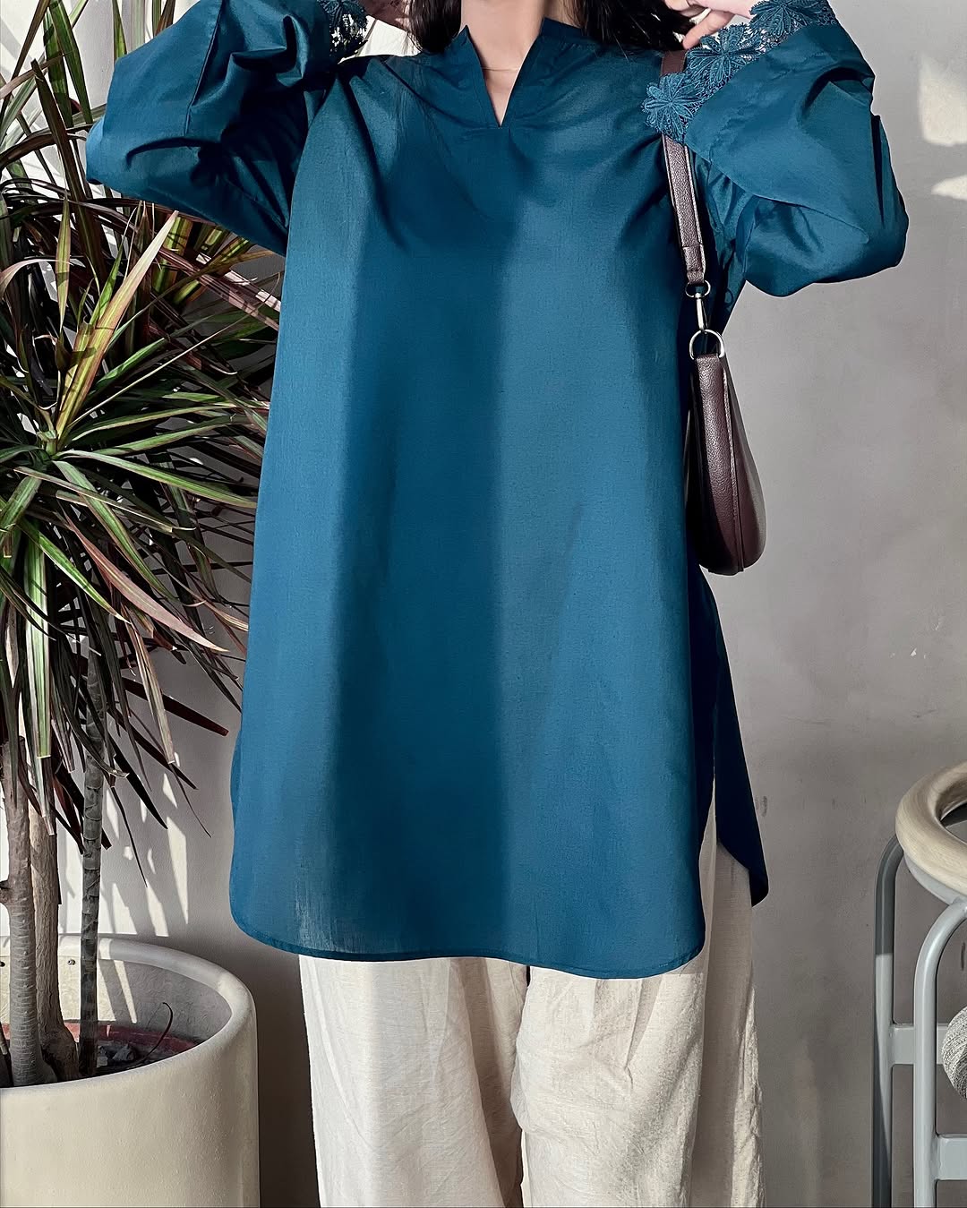 Dynamic Teal Co_ord Set