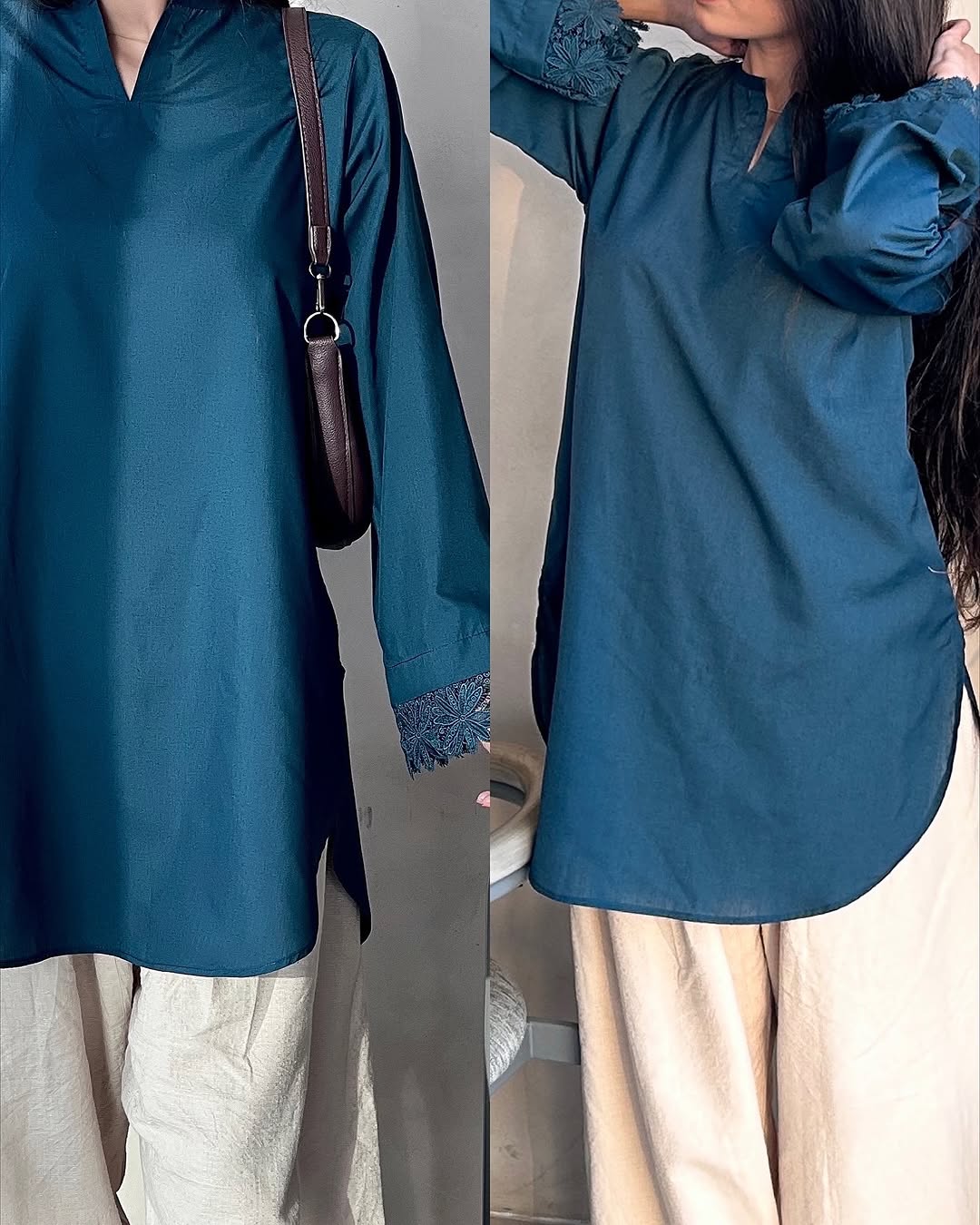 Dynamic Teal Co_ord Set