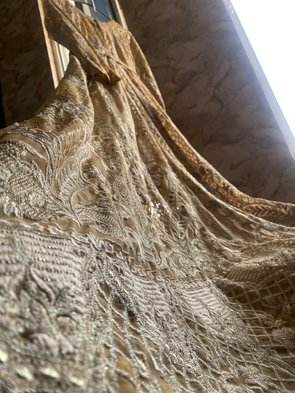 Golden Net Gown