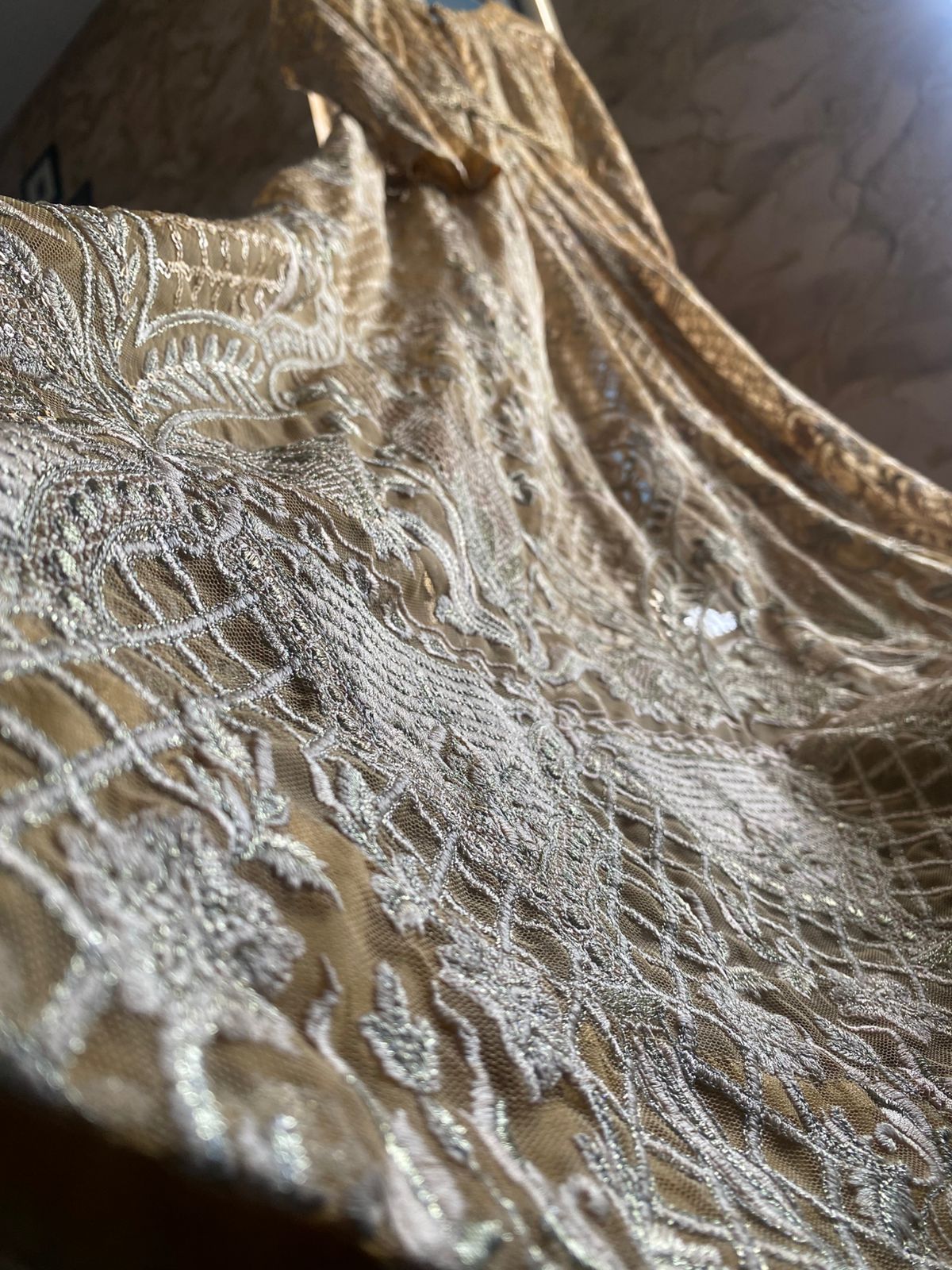 Golden Net Gown
