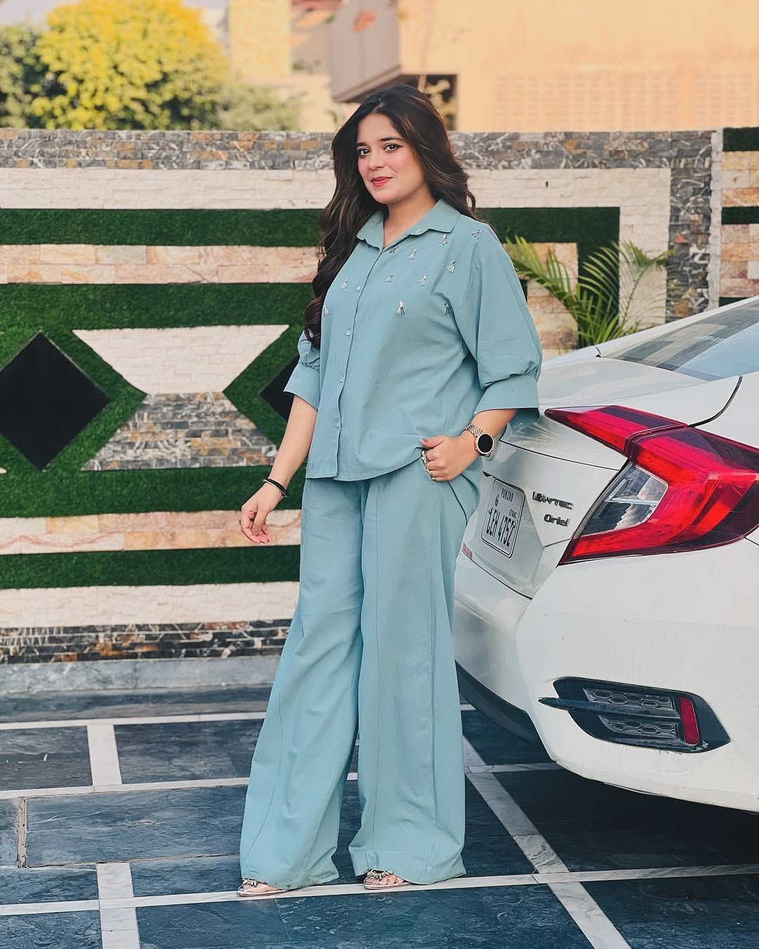 Georgette 2 Piece Suit