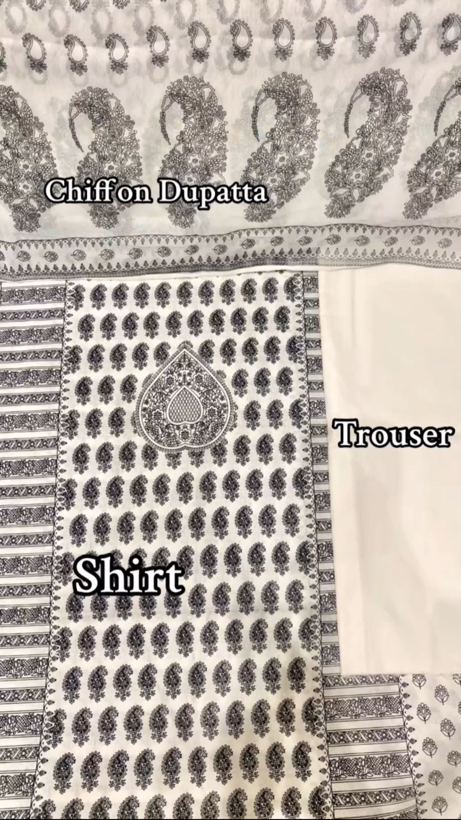 3-Piece Suit (unstitch)