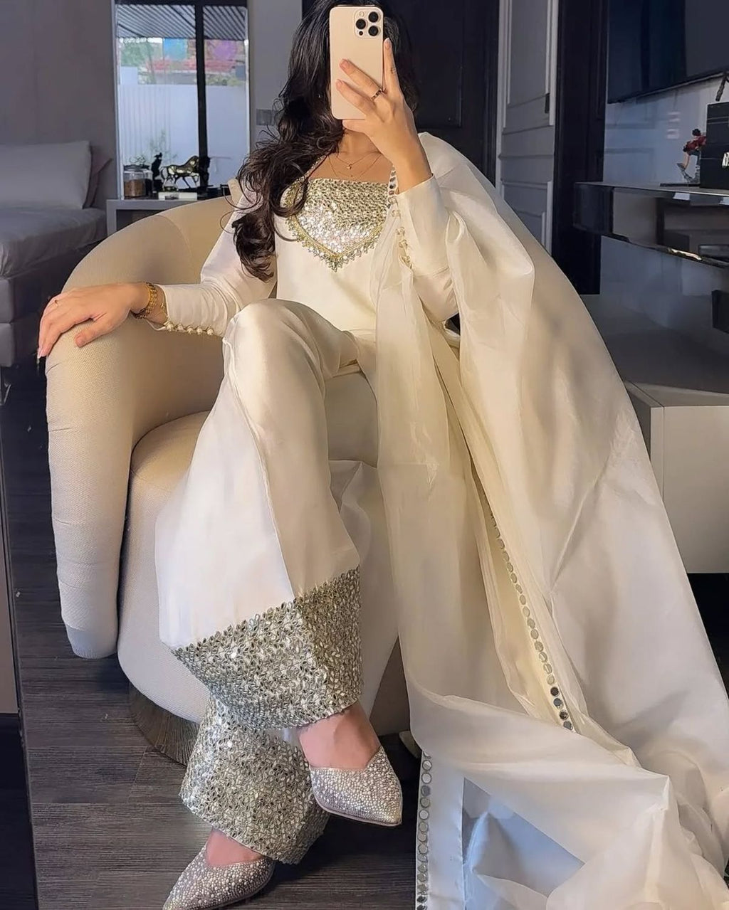 White Elegant Luxe 3pc