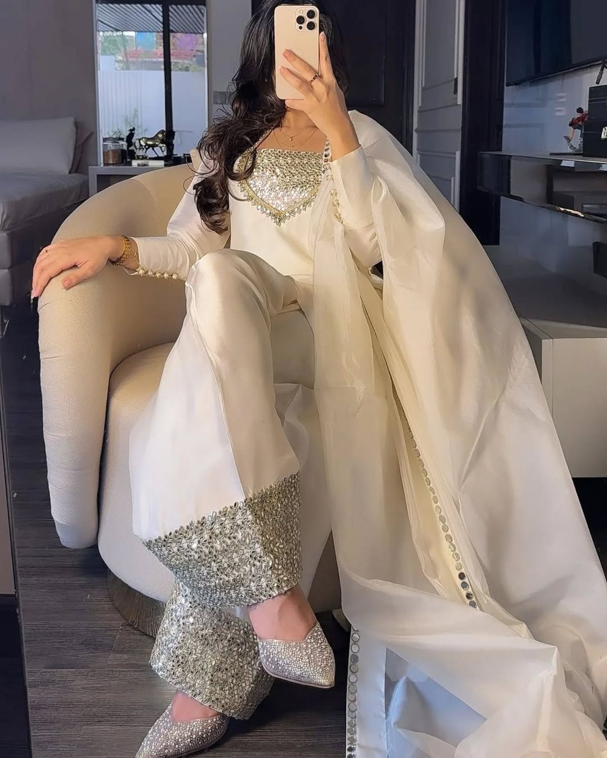 White Elegant Luxe 3pc