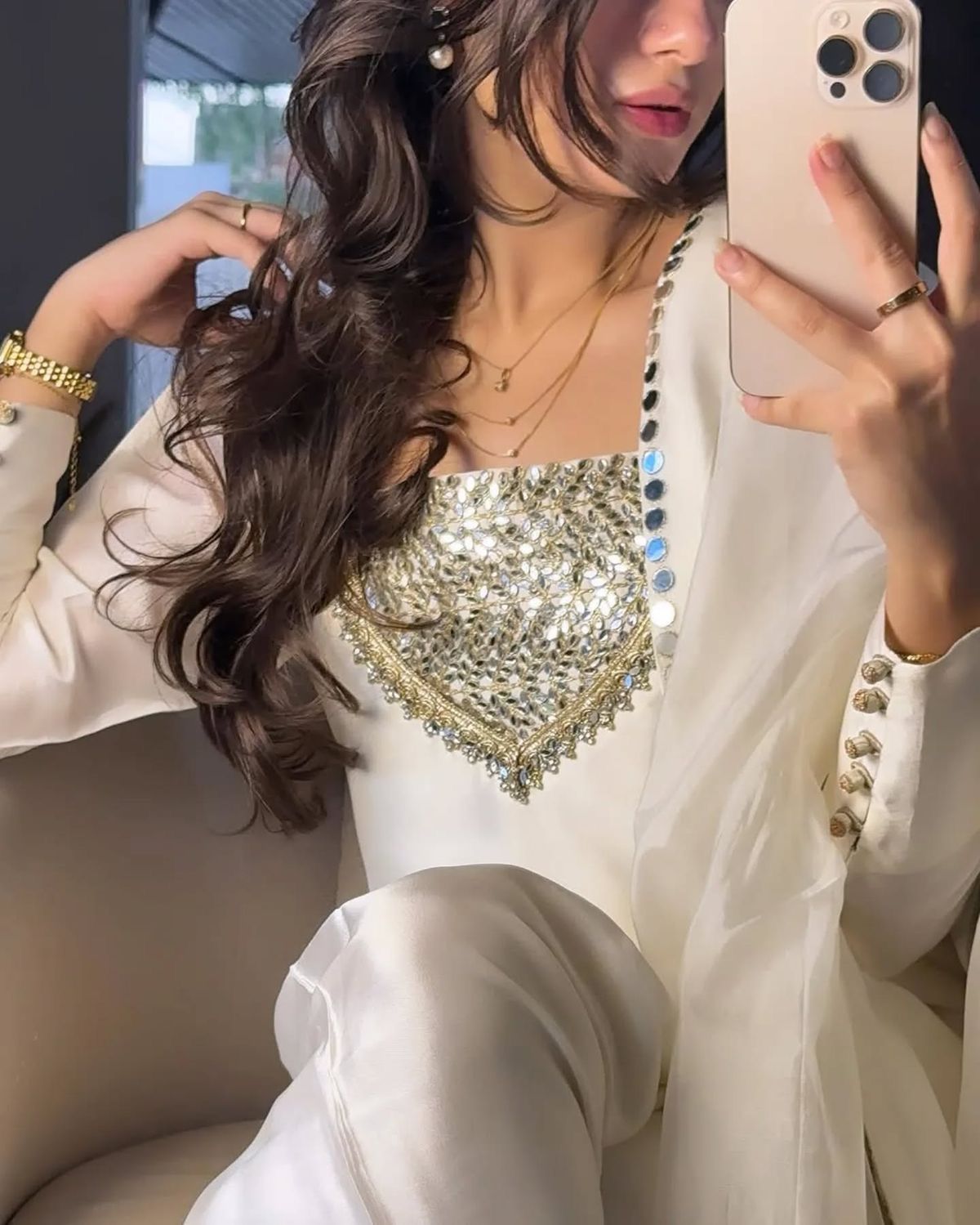 White Elegant Luxe 3pc