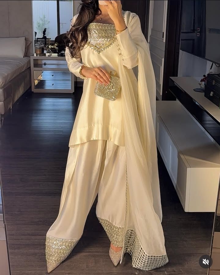 White Elegant Luxe 3pc