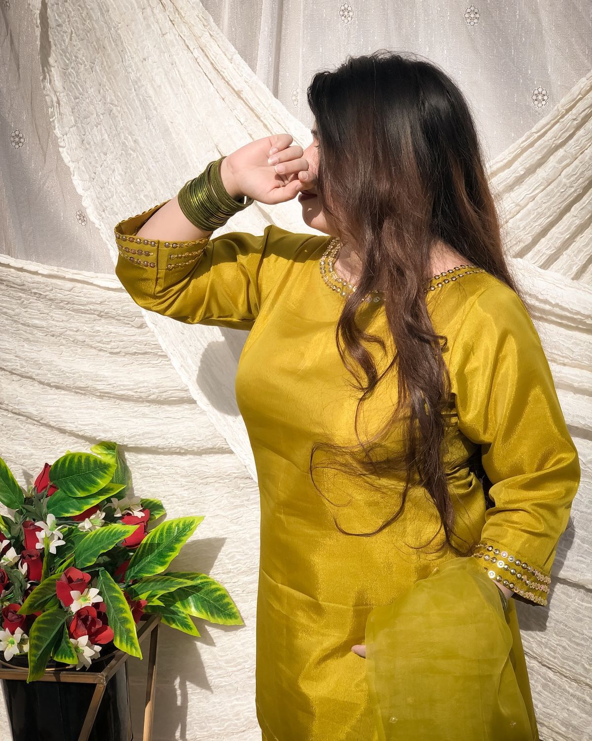 Rich Mustard Yellow 3pc