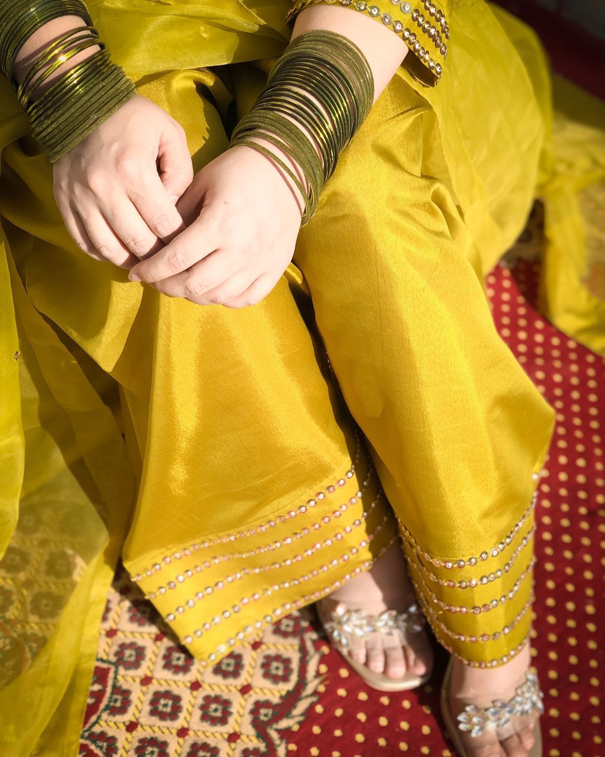 Rich Mustard Yellow 3pc