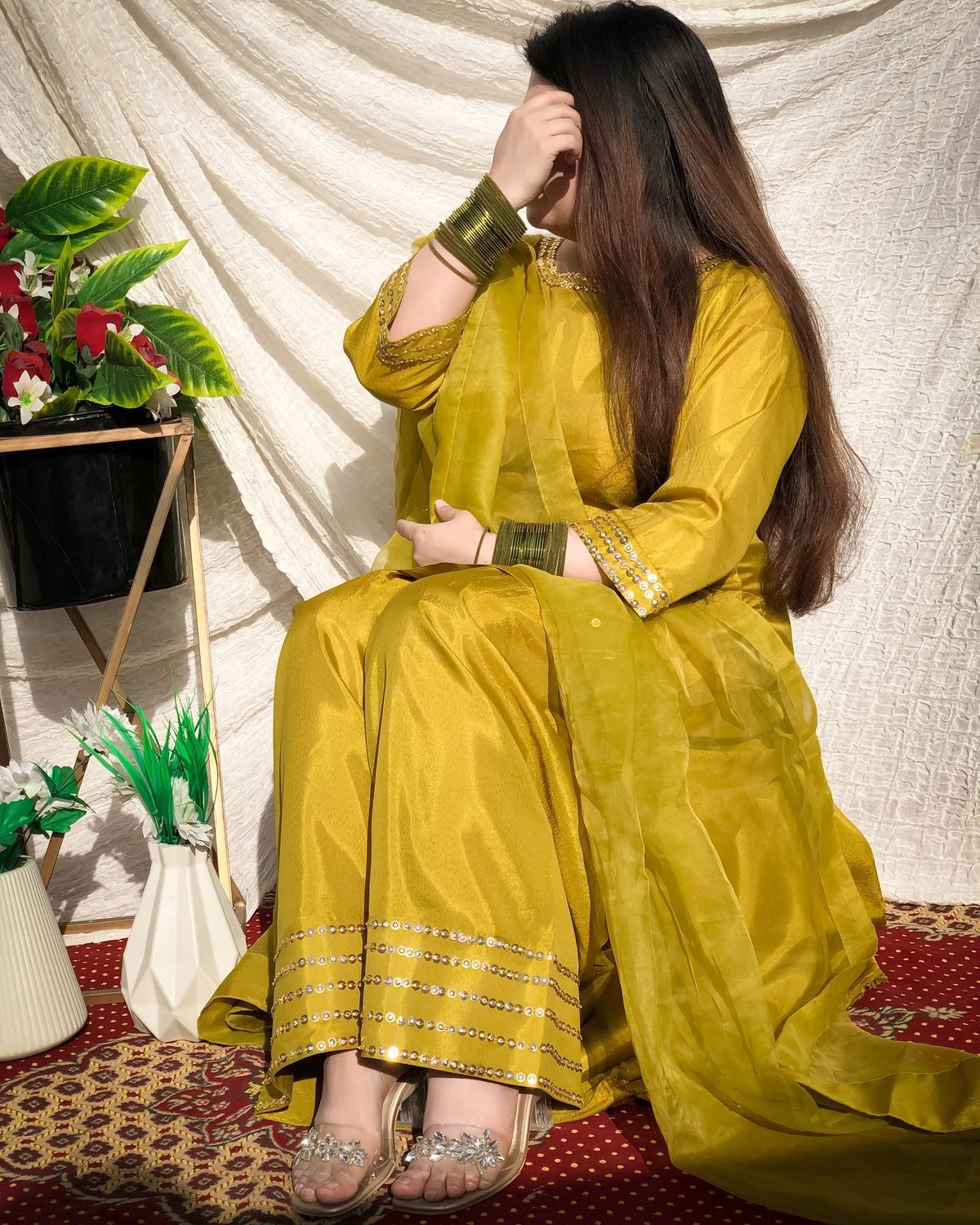 Rich Mustard Yellow 3pc