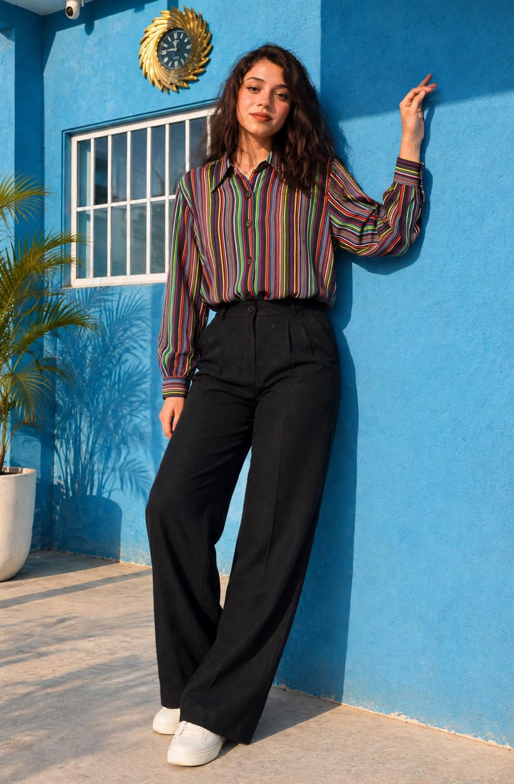 Rainbow Stripe Shirt