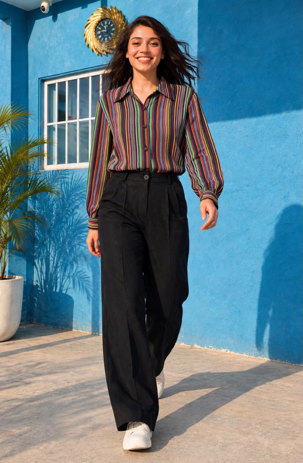 Rainbow Stripe Shirt
