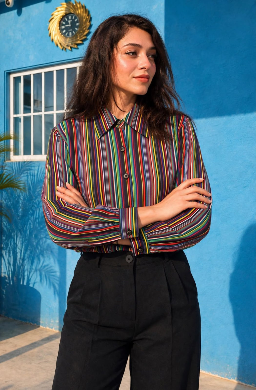 Rainbow Stripe Shirt