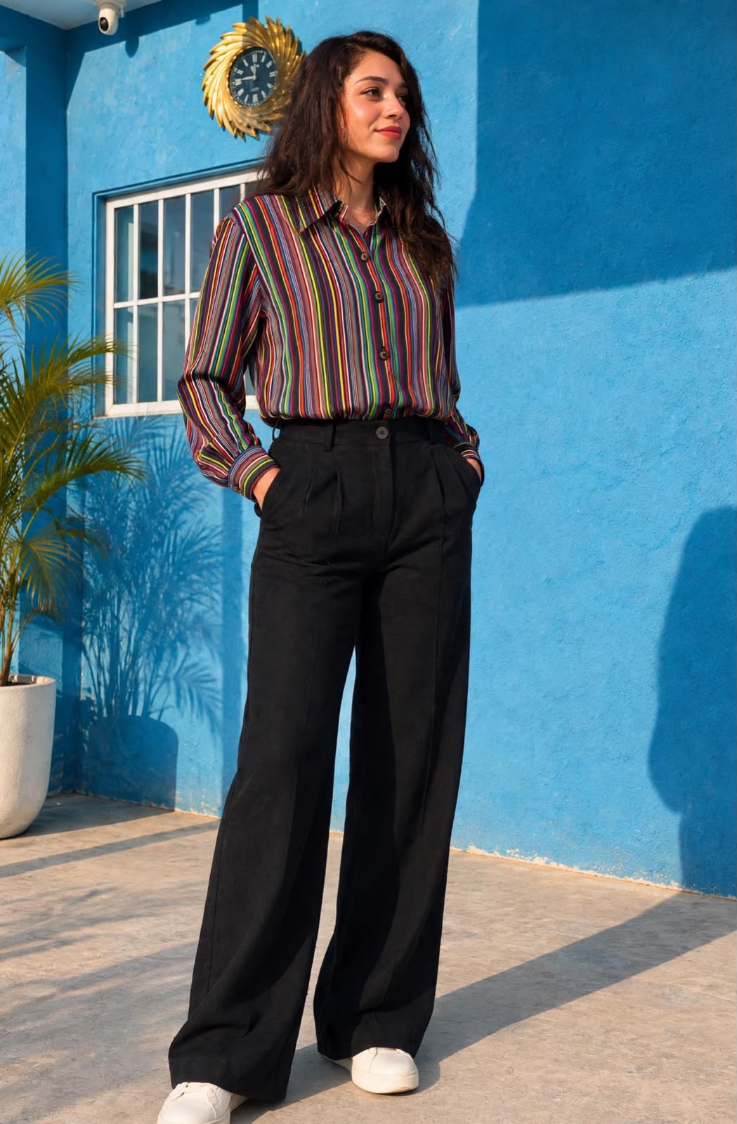 Rainbow Stripe Shirt