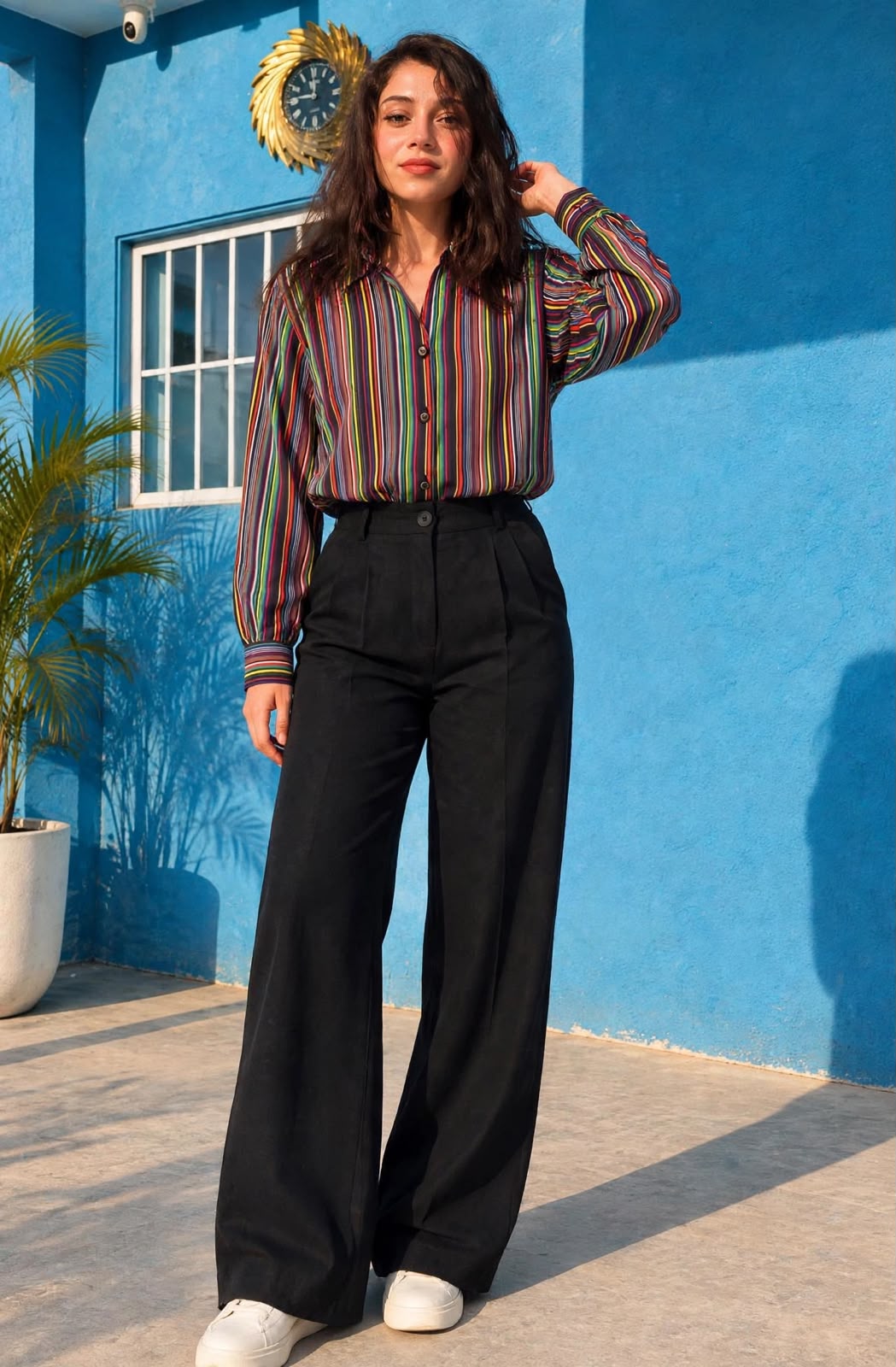 Rainbow Stripe Shirt