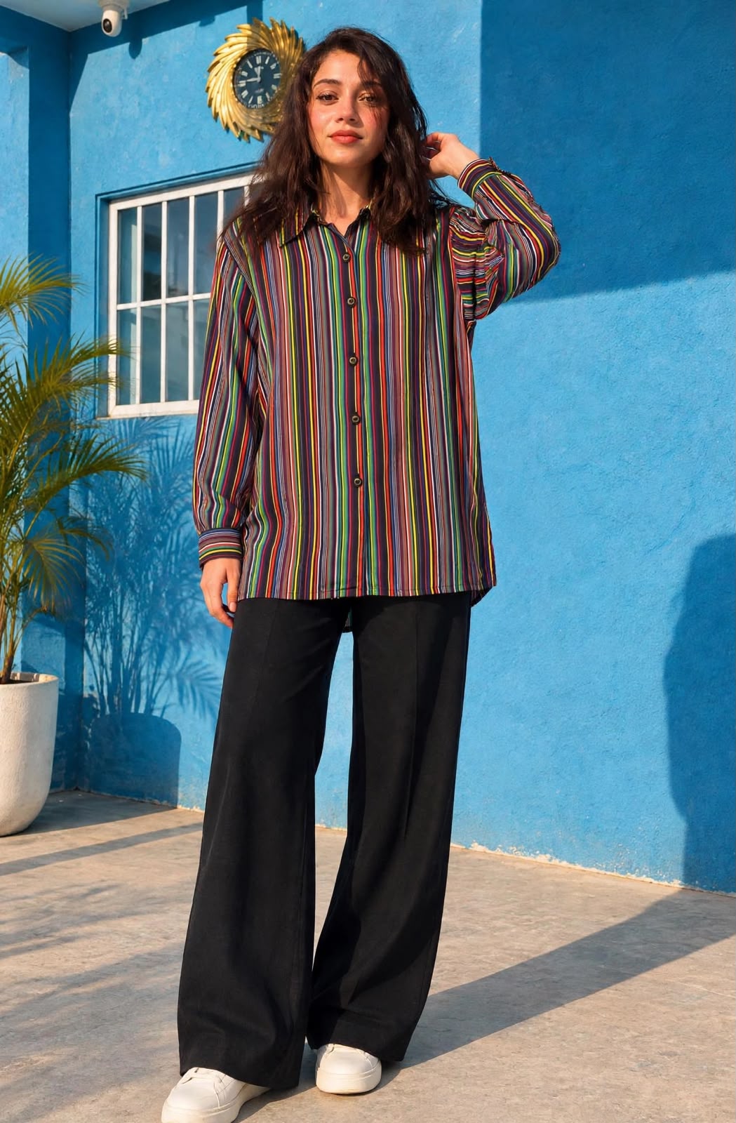 Rainbow Stripe Shirt
