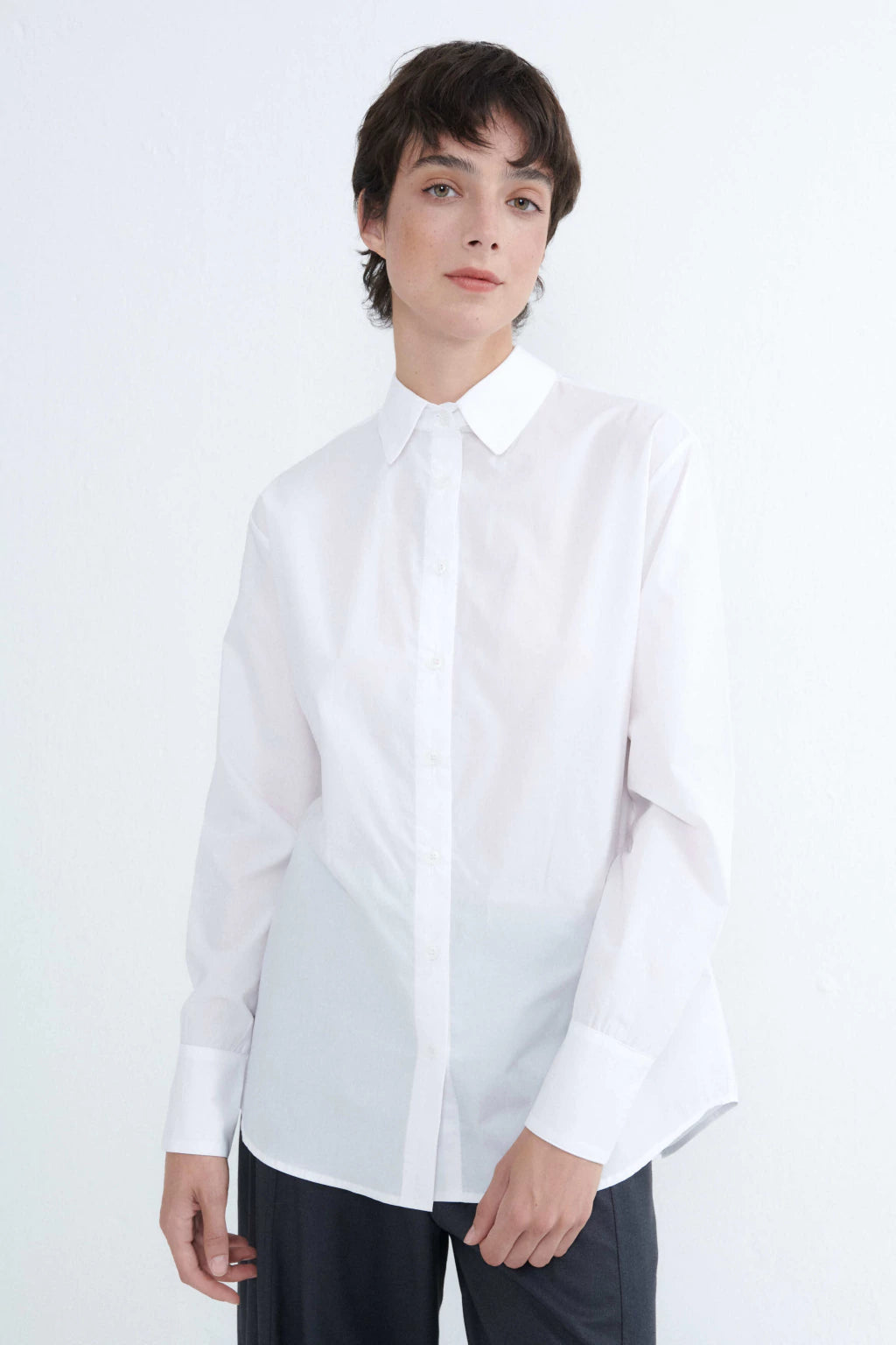 Ivory Bow Shirt