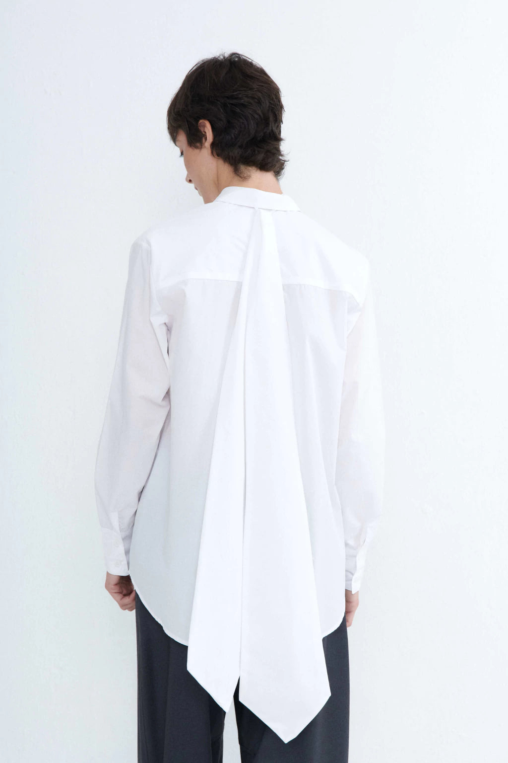 Ivory Bow Shirt