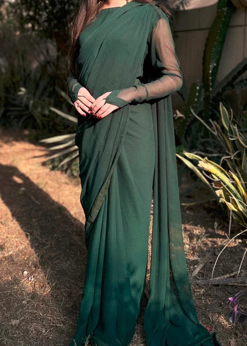 Forest Muse saree