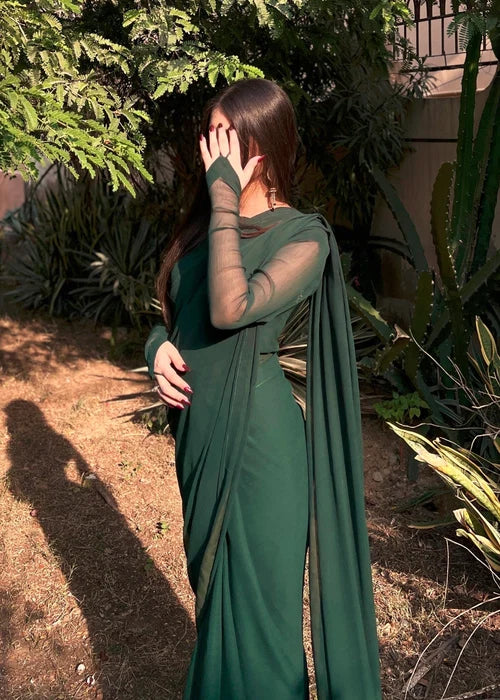 Forest Muse saree