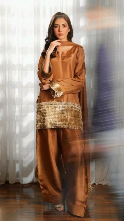 kiran farsi shalwar set 3pc
