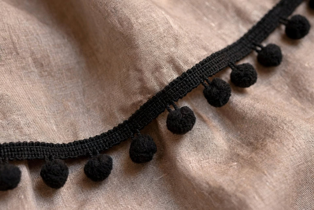 Pom-Pom Maxi Dress