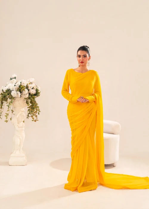 Yellow Saree