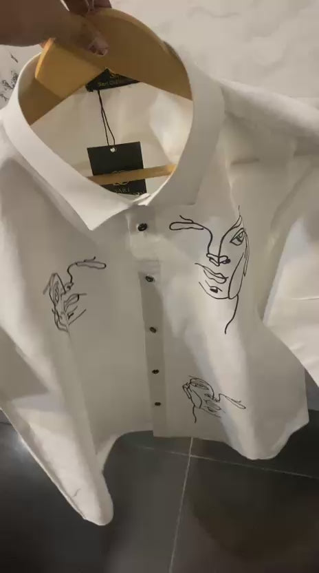 Abstract Faces Shirt