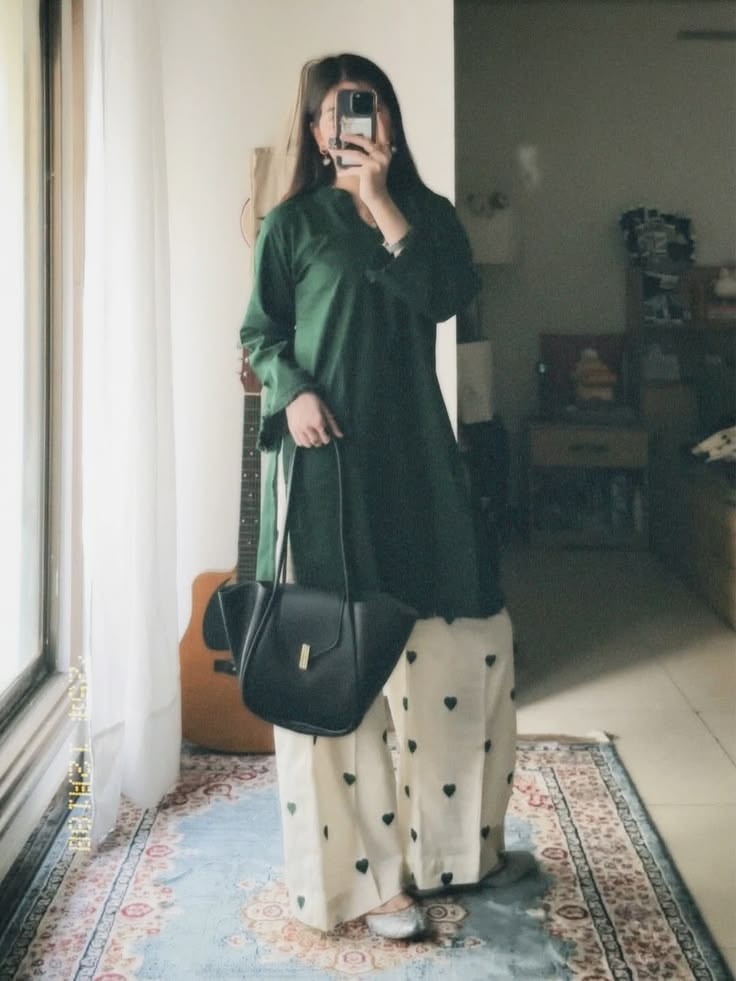 Emerald Heart Co-ord Set