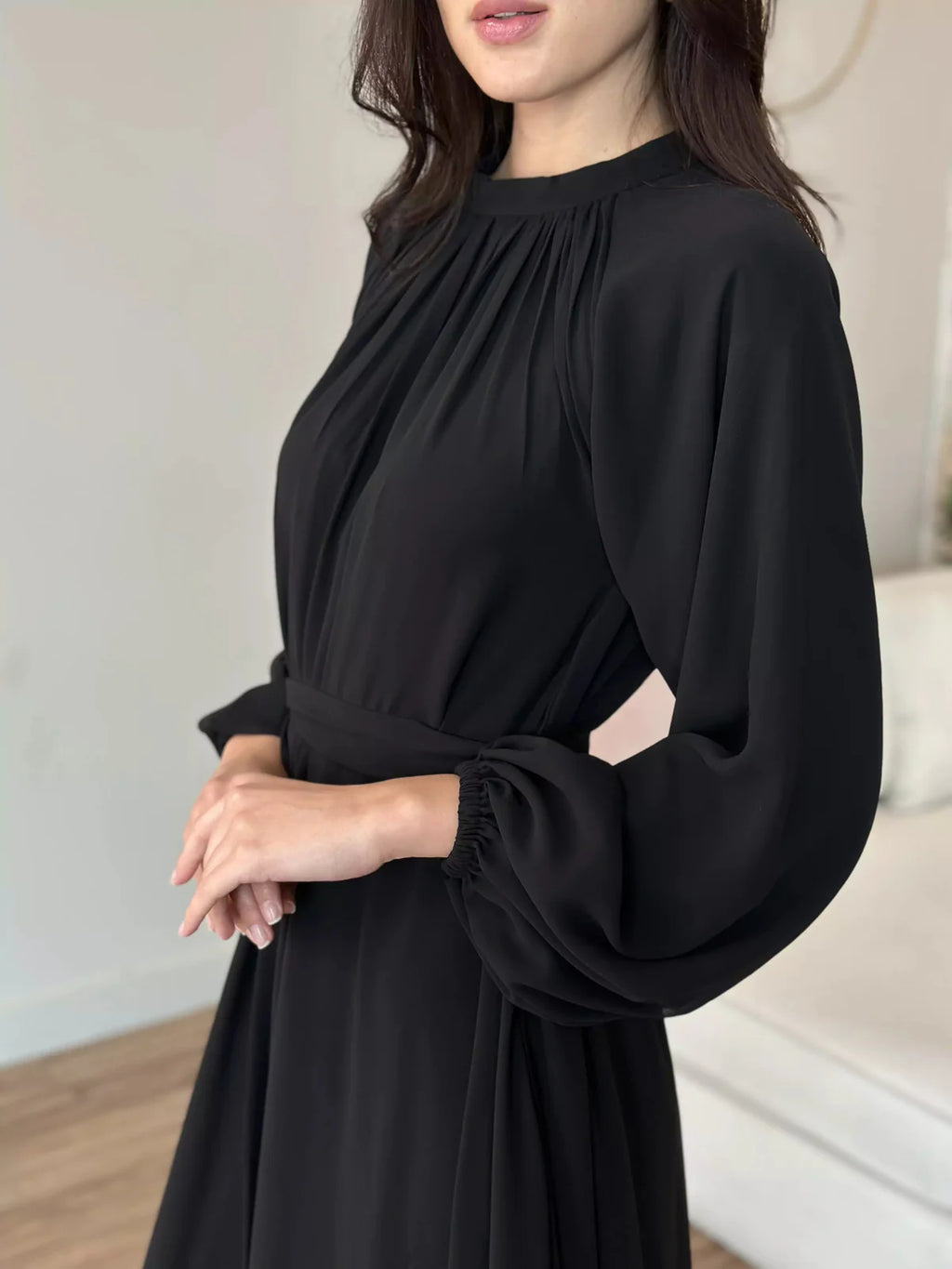 Arial Black Long Dress